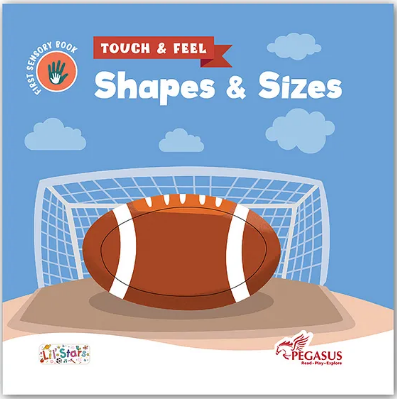 Touch & Feel Board Book Shapes and Sizes
