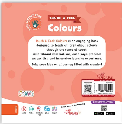 Touch & Feel Board Book Colours