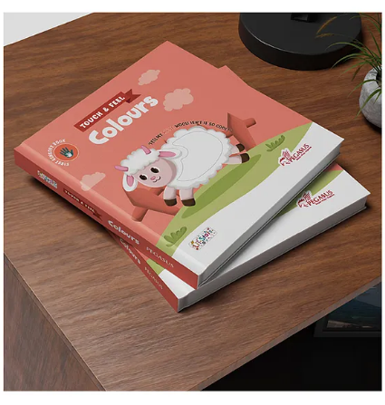 Touch & Feel Board Book Colours view 4