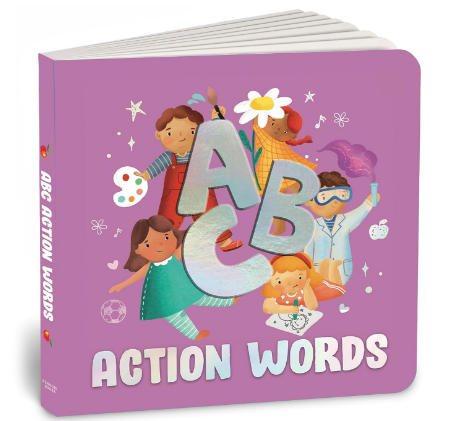 ABC Series- Action Words Board Book