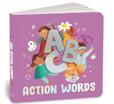 ABC Series- Action Words Board Book