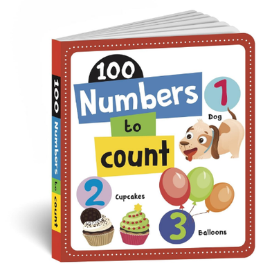 100 Numbers to Count Board Book