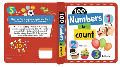 100 Numbers to Count Board Book