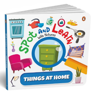 Spot and Learn with Pictures: Things at Home