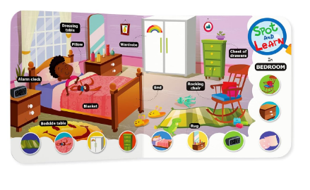 Spot and Learn with Pictures: Things at Home view 3