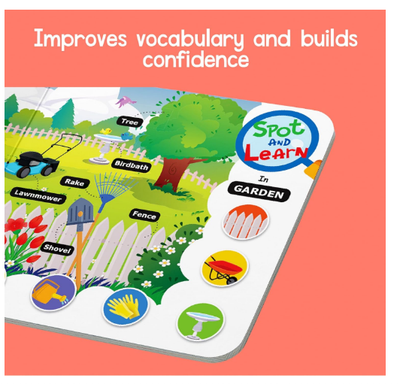 Spot and Learn with Pictures: Things at Home