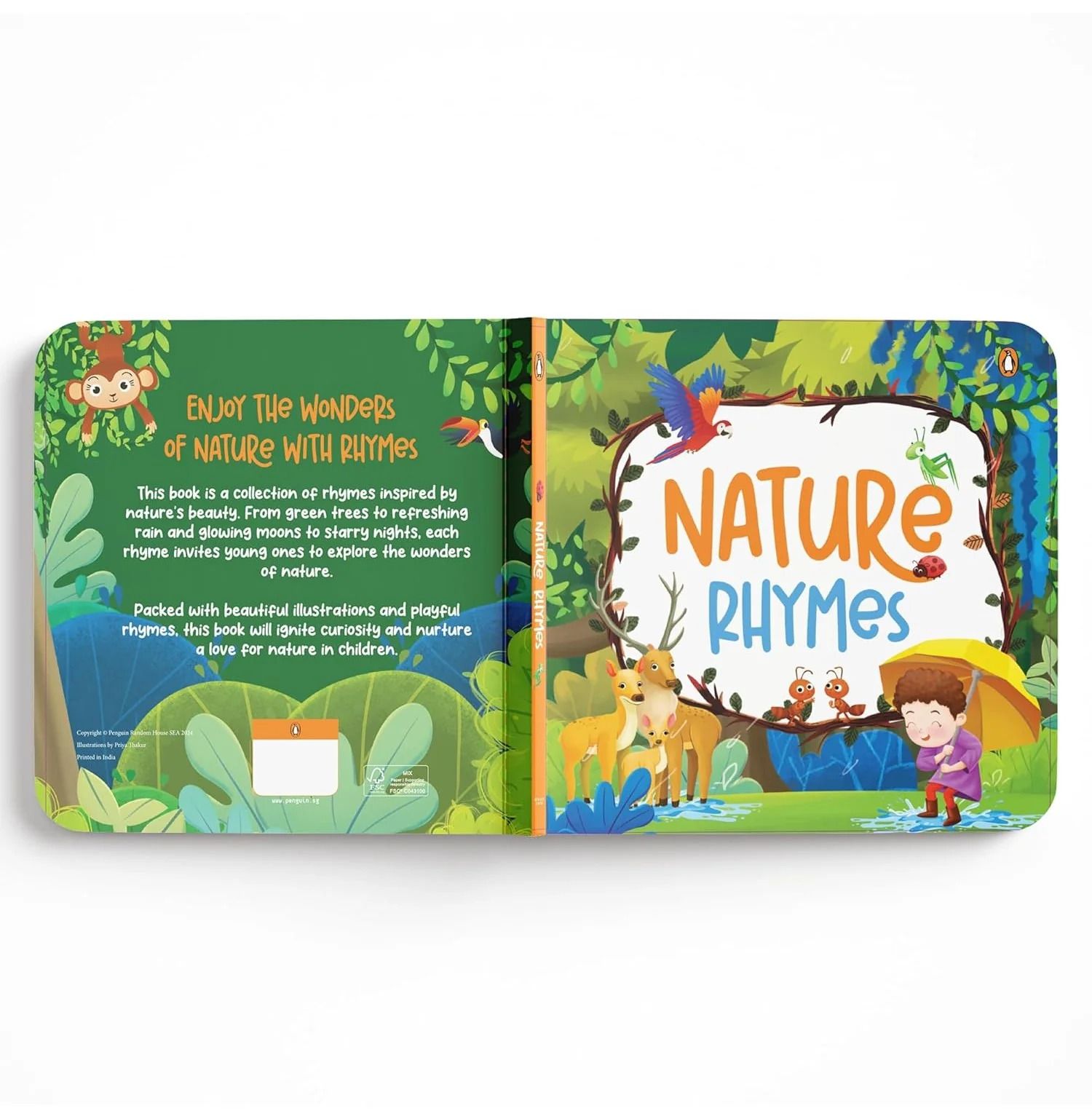 Nature Rhymes Board Book view 3