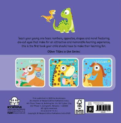 Let's Learn Opposites with Dinosaurs Board Book