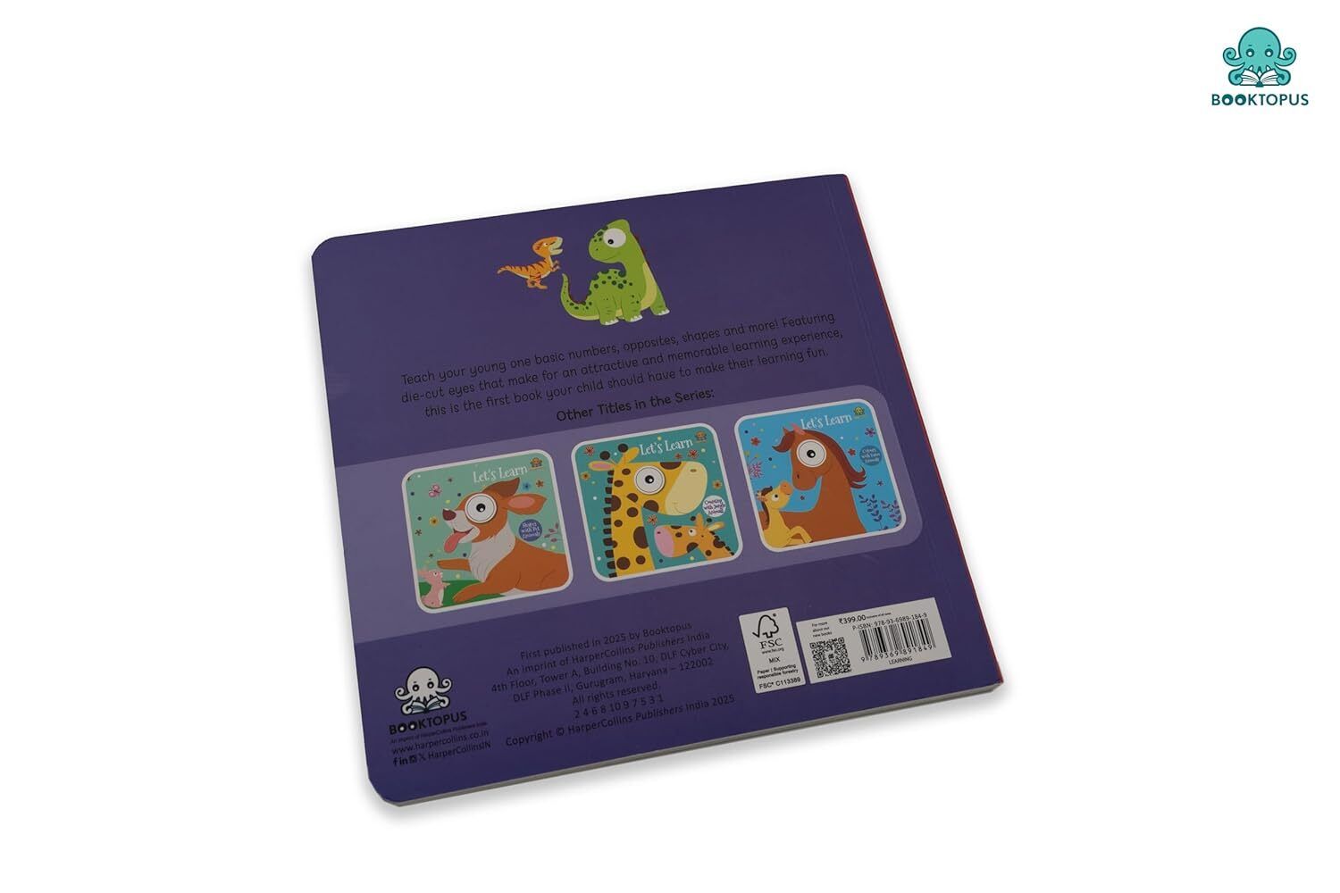 Let's Learn Opposites with Dinosaurs Board Book