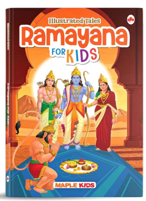 Illustrated Tales Ramayana Book for Kids