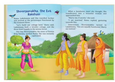 Illustrated Tales Ramayana Book for Kids