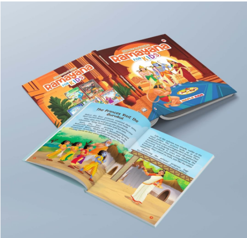 Illustrated Tales Ramayana Book for Kids view 3