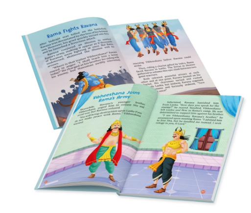 Illustrated Tales Ramayana Book for Kids view 4