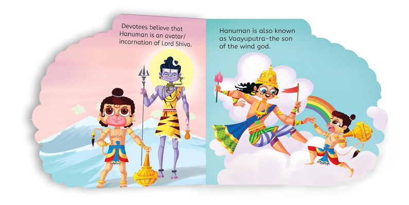 My First Shaped Board Book Hanuman view 3