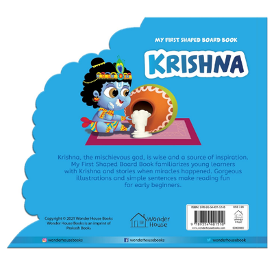 My First Shaped Board Book krishna
