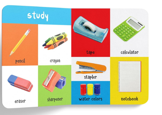 My First 100 Objects Around Us Padded Board Book