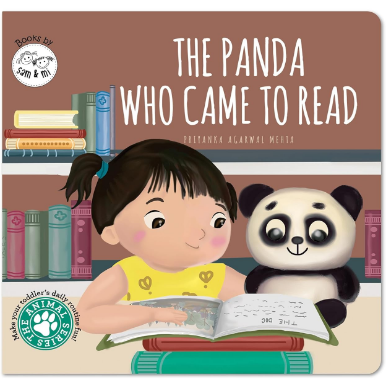 The Panda Who Came to Read Board Book