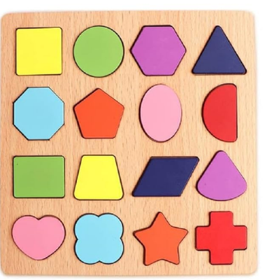Brain Booster Shapes Puzzle Toys
