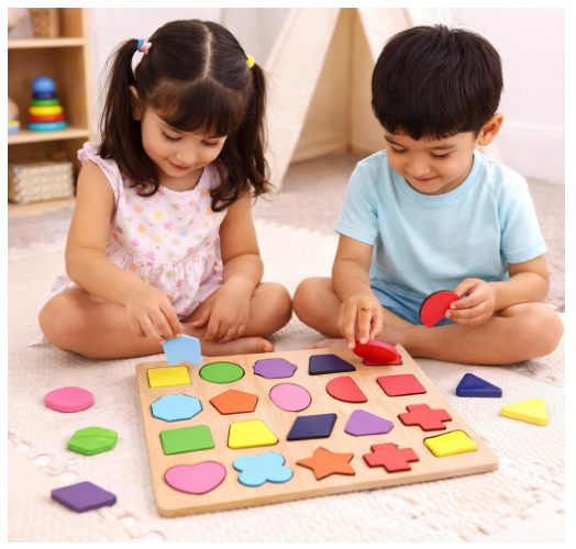 Brain Booster Shapes Puzzle Toys view 2