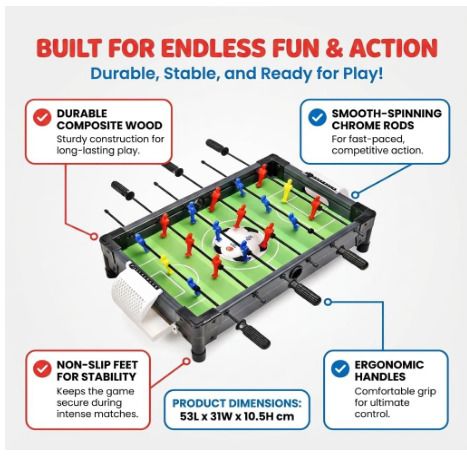 Foosball Table view 2