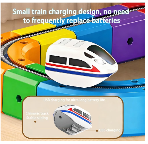Magnetic Levitation Orbital train set view 3