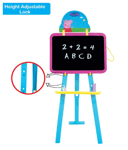 Peppa pig Magnetic Easel Board view 2