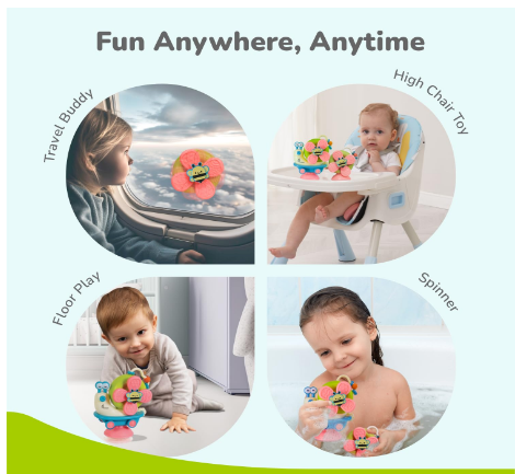 Spinster 5 in 1 Multi Functional Toy view 4