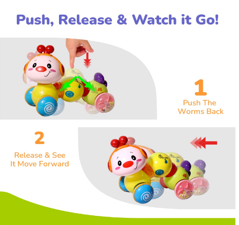 Wiggle Musical Push Toy view 3