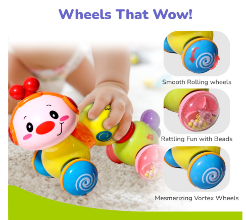 Wiggle Musical Push Toy view 4