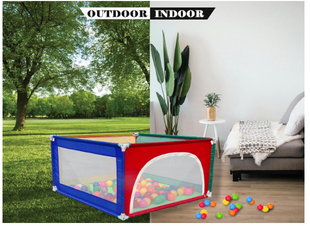 Square Ball Pit Structure Pool view 4