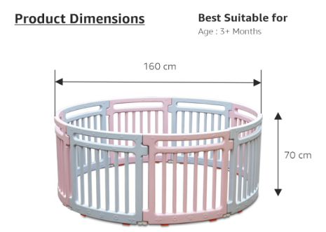 Ok Play Activity Center Play Pen for Kids view 2