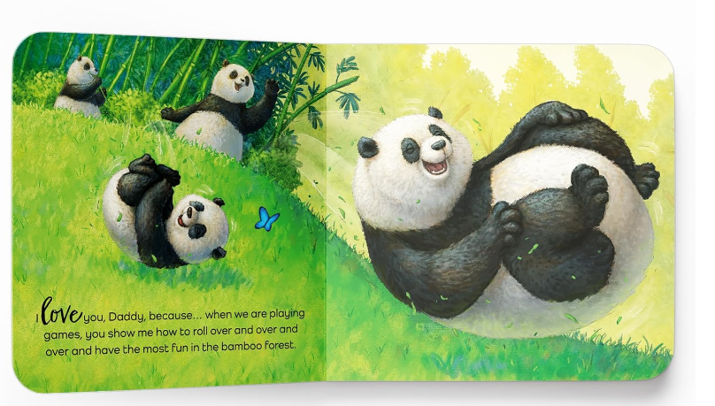I Love You Daddy Panda Board Book