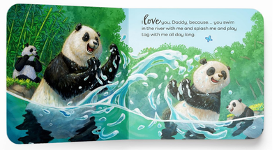 I Love You Daddy Panda Board Book