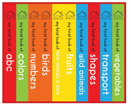 My First Library: Boxset of 10 Board Books for Kids view 3