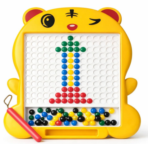 Magnetic Drawing Board for Kids Tiger Shape view 1