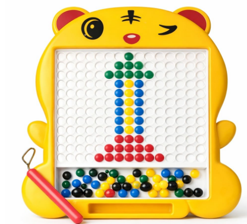 Magnetic Drawing Board for Kids Tiger Shape view 4