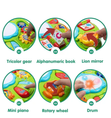 2 in 1 Musical Learning Table