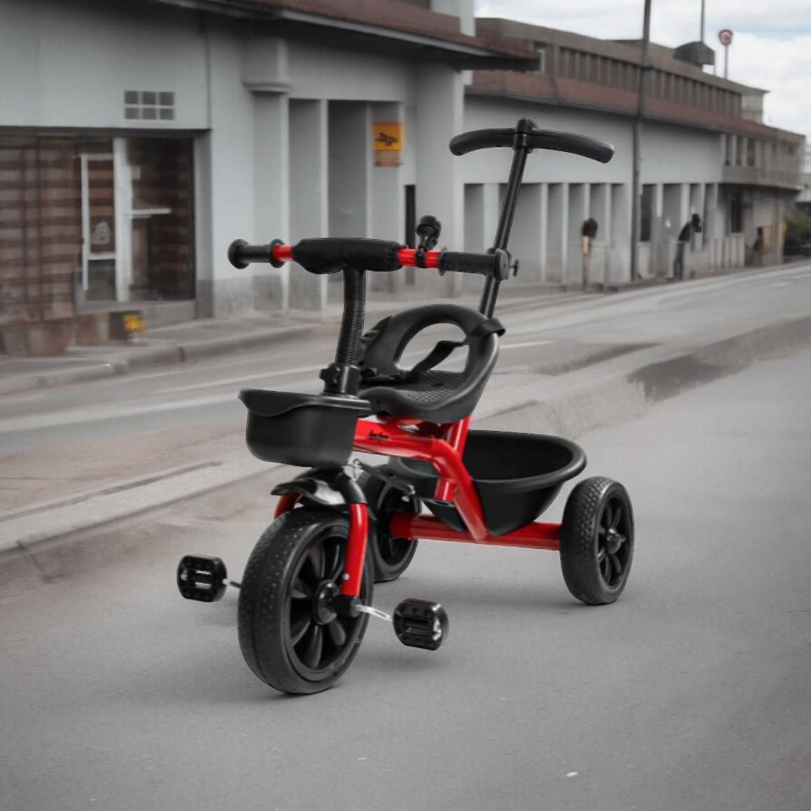 Baybee Actro Tricycle with Parental Push Handle