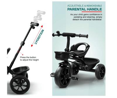 Baybee Actro Tricycle with Parental Push Handle