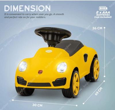 Baybee Bolt Push Ride on Car for Kids,