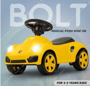 Baybee Bolt Push Ride on Car for Kids, view 2