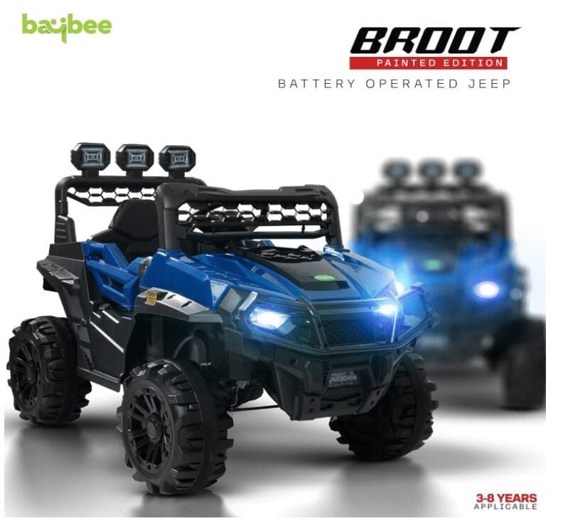Baybee Broot Rechargeable Battery Operated Jeep for Kids view 7