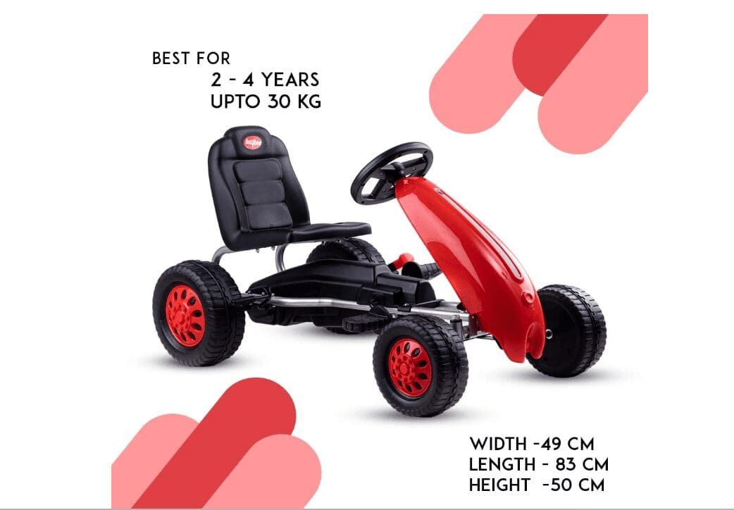 Baybee Cruiser Pedal Go Kart Racing Ride on view 2
