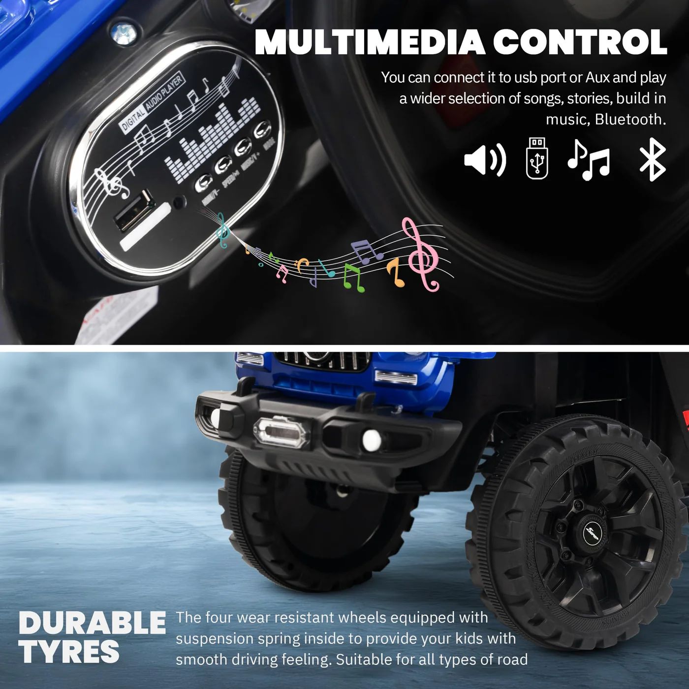Baybee Maestro Battery Operated Ride on Electric Jeep view 6