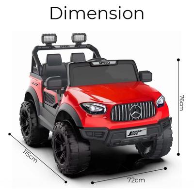 Baybee Mercedes Kids Battery Operated - Red
