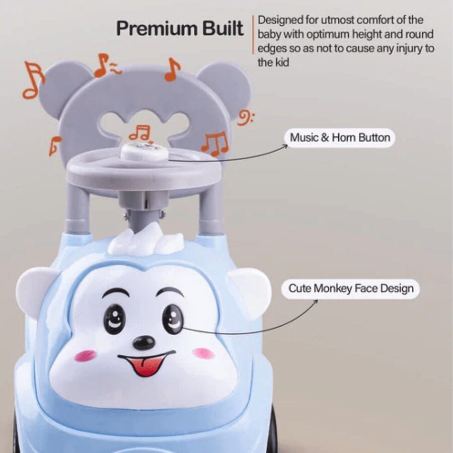 Baybee Monkey Ride on Car view 4
