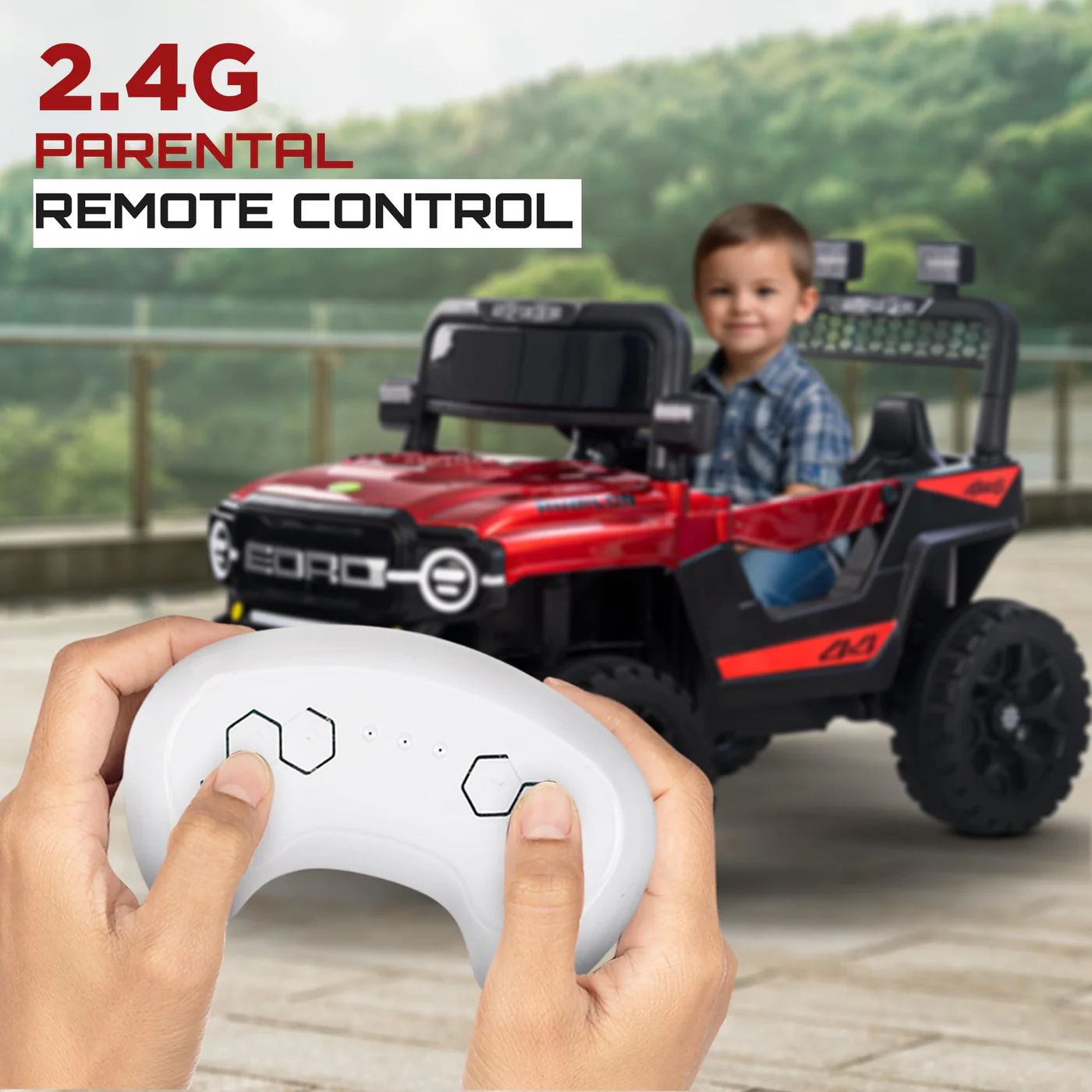 Baybee Rubicon Battery Operated Jeep for Kids view 6