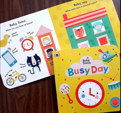 Busy day - Touch and Feel book