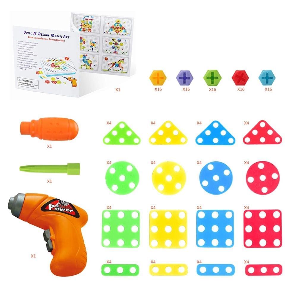 Drilling set creative puzzle view 2