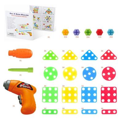 Drilling set creative puzzle